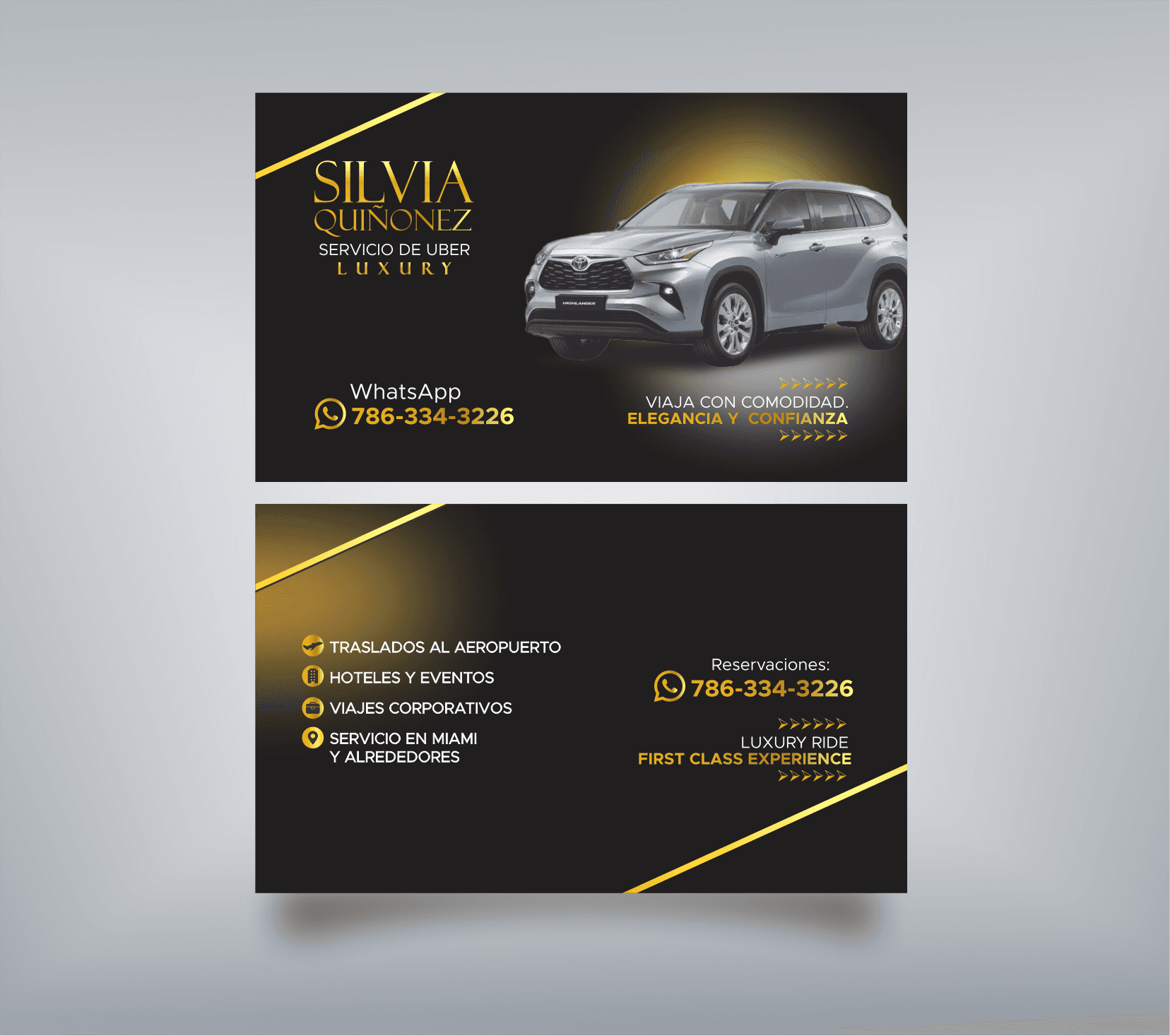 Creative business card design project